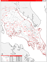 Red Line Map Example